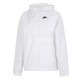 Nike (Nike) Jacke Frauen Frühling Neues lässige Outdoor-Sport komfortable atmungsaktive Kapuze mit Kurztrocknen winddichtem Jacke DM6180-100 Weiß M.
