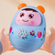 Telic Baby 0-1 Year Old 2 Little Wind Baby 8 Música de la primera infancia Juguetes 6 meses 3 niños Práctica para la cabeza de los niños Versión de carga de artefacto) Tumbler Máquina de educación temprana/azul + Danza