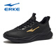 
Hongxing Erke men's shoes summer 2025 new dad soft sole sneakers mesh shoes mesh men's running shoes breathable casual shoes 3523 black gold [waterproof upper-3285 same style] 42 regardless of age