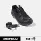 Lanlingfang Hub und Bo Zeray Zhuorui Highway Mountain Cycling Lock Schuhe Ey113 Fahrradschuhe bequeme Asian Edition Black Ey11301+ZP-112 35