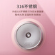 Guangzhou Xinli Copa Térmica Termal Hombres y mujeres Pinjiajiapin Termal Pot logotipo personalizado Gran capacidad Té de negocio Portable Xinli 3527 (blanco) 450 ml Tornillo de tornillo recto