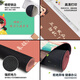 三色猫鼠标垫大号创意文字电竞游戏搞怪女孩键盘垫定制电脑办公 12111在时间的河中偷渡 60厘米x30厘米x2毫米
