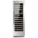 Faseeny ultra-thin fully embedded wine cabinet constant temperature wine cabinet embedded beverage tea cabinet home decoration supporting wine storage cabinet refrigerated fresh cabinet beer cabinet constant temperature and humidity cigar cabinet stainless steel door/dual zone wine cabinet 100 bottles