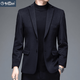 Goldlion middle-aged wool suit jacket men's suit business large size no-iron loose casual single suit top Shangqing M 165