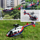 
EC135 remote control helicopter simulation C187 four-channel remote control model aircraft mini 1:48 like real helicopter blue air pressure setting upgrade main bearing remote control exercise-double electric full set to fly