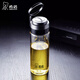 
Sino single-layer glass cup car-mounted men's large capacity portable tea cup with filter mesh thickened water cup XN-6075/6076 Glass cup: 6075-480ML+ cup set cup brush 360ML-695ML
