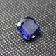 Fat Donglai quality sapphire loose stone flawless pure heart of the ocean tanzanite full blue tanzanite square (4X4mm)