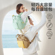 babycare mother bag mother and baby bag carry shoulders large capacity going out for children walking light crossbody multi-functional backpack future dusk yellow