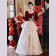 Li Baixin French Toast Wear 2025 New Bride Wedding Engagement Wedding Evening Dress Women's High-Quality Home Casual Clothes Long Sleeve Burgundy Long Style L Recommended 100-110 Jin Jin equals 0.5 kg