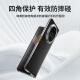 毕亚兹适用荣耀magic v3手机壳 Magic V3折叠屏保护套 翻盖式防摔保护超轻薄散热清爽透明硬壳 JK698透明