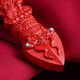 Langkaidanton cinnabar natal Buddha raw ore Vajra pestle pendant for men's zodiac year pendant, which belongs to rabbit, red sand and demon pestle, belongs to dog and pig, Amitabha