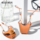 40,000 kilometers glasses lanyard retro leather imitation leather microfiber hand-woven sunglasses myopia glasses hanging bag anti-slip chain