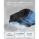 Ecovacs [Japan Direct Mail] Sweet Robot Sweet y trapeador de trapisas y trapeadas de limpieza de succión de la recolección de basura automática [requiere transformador] Deebot x2 combo [negro]
