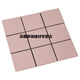 
XMSJ Kitchen Restaurant Hotpot Shop Green Yellow Orange Red Square Mosaic Tiles Nine Grid Colorful Ceramic Grid Wall Tiles Orange 97 9717M 3030