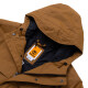 添柏岚（Timberland）冲锋衣男春夏户外登山服硬壳工装夹克防风连帽防水外套A695W A695WEH2/深小麦色 XS 165 建议100-120斤