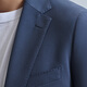Ankündigung Vogelanzug Herrenkleidung (Single Top) [Australien 100% Wolle] Modegeschäftslicht und unbegrenzter Anzug Jacke Haze Blau (Single Top) 50 a (180/100)