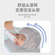 爱源美婴儿背带前后两用外出简易透气网宝宝前抱式轻便抱娃神器解放双手 蓝条纹