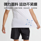 Li Ning (LI-NING) sports suit men's summer ice silk short sleeve shorts running fast dry T-shirt basketball badminton fitness training suit