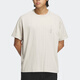 Camiseta de manga corta de Adidas Camiseta de manga corta 2024 Summer New Sportswear Wuji Series Wuji Comunor Breathable Round Neck Top IW1517 Clear Brown S