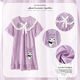 Pain de nuit pour enfants de petite et moyenne taille pour enfants Childgown Girl Girl Baby Cartoon Cartoon Princess Style Robe avec un ensemble de 8 tailles Hauteur 90-107 cm 32 Jin [Jin est égal à 0,5 kg]