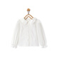 MiniPeace Children's Spring Girls' Shirt F2CAE1D21 White 110cm