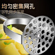 The little cleaner chooses 316L steel masher, potato purple sweet potato masher, household pumpkin masher, baby food supplement press, 316L all-steel potato press, thickened and upgraded version