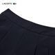 LACOSTE French crocodile women's side zipper design simple casual daily commuting versatile pleated shorts GF3879 166/navy blue 34 155