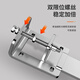 Miaoxinsi Range Hood Lift Hook Thickened Hanging Rack Hood Telescopic Bracket Up and Down Adjuster Hanging Plate General Purpose Hanging Universal Accessories Floating Hanging Plate 201 Stainless Steel Extended