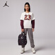 Jordan Nike AJ schoolbag backpack small bag boys and girls kindergarten elementary schoolbag multi-color 2T/4T