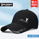 Playboy-Hut, Herren-Baseballmütze, Outdoor, Herbst und Winter, mittleres Alter, Sonnenschutz, Sportvisier, vier Jahreszeiten, Reisen, Schirmmütze, Schwarz