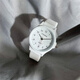 Prüfung Watch für weibliche Junior- und Senioren -Schüler mit hohem Erscheinungsbild und einfacher Ins -Stil für Mädchen Jugendcampus weiße Quarz Uhr 5010 Butterfly Black Gürtel, Wachkiste + Ersatzbatterie