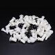Jinchao nylon rivet push-type plastic rivet R-shaped/type PC board rivet buckle mother-in-law rivet R3R4R5R6 R4060 (50 pieces) black