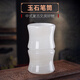 Platinum Xixi Natural Jade Pen Holder Шаг за шагом к высококачественным офисным настольным украшениям.