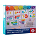 
Beimuhui (beimuhui) Children's digital toys Montessorius early education beads puzzle math enlightenment teaching aids quantity and color matching Activity time Digital enlightenment cognitive board + 56 round beads + clip chopsticks