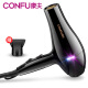CONFU hair dryer household high power 2200W hot and cold air professional hair salon level barber shop constant temperature hair dryer KF-8953 black gold