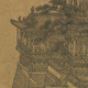 Yuanxia Yong Yellow Crane Tower Picture Ancient Landscape Scroll Famous Paintings Replica Antique Paintings Decorative Hanging Paintings Yuan Ni Zanjun Stone Ancient Rail 12134 40X52 cm (spraying painting heart size) Mounted milky white vertical scroll (Xuanxiu