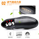 Zapatos de cuero de automóvil clásicos para hombres zapatos de anciano de cuero genuino de cuero transpirable para hombres Soft Sole sin deslizamiento de mediana edad y ancianos Men Business Casual Poot Cover Daddy Zapatos WK9901 Negro (zapatos individuales para cuatro temporadas) 40