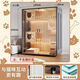 Shantou Lincun Cat Villa Home Cat House Cabinet Indoor Panoramic Cat Nest Cat Cage Cat House Cat House Free Space A1 Model 6060120cm Log Color