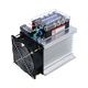 Sanqihu FDR3 three-phase solid state relay complete set of 24V DC AC 380V module R radiator base FDR3-D4840Z 40A