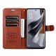 AZNS Huawei Enjoy 70X Mobile Case Flip-Fold Leather Case BRE-AL80 Protection Anti-fall 5G Front and Rear Fully Filled Soft Case Side-Flip Card Wallet-style Retro Business Men and Women New Style Enjoy 70X [Brown] Flip-Fold Leather Case