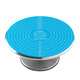 He Jiagong cake turntable non-slip mat decorating turntable kneading mat silicone mat round decorating table tray baking tool silicone_turntable non-slip mat blue 26 small