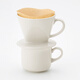 MUJI rice porcelain cup, water cup, coffee cup, home simple, about 330ml 4S