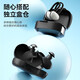 李宁（LI-NING）专业游泳耳塞柔软舒适中防水耳炎洗澡学游泳装备 709-2钢琴黑色