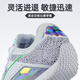 Li Ning (LI-NING) fencing shoes for men and women indoor training competition fencing sports equipment for children and adults same style non-slip and breathable new model LDAT101-1 electric silver 33