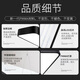 CANMEIJIA office chandelier light led strip light classroom light rectangular chandelier light modern minimalist shopping mall supermarket gym conference room office light 50W-white frame