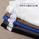 Pure white 500g heavy T-shirt pure cotton thick thread neckline short sleeve oversize fashion brand three-pin short sleeve 500g heavy short sleeve - gray 3XL Recommended 200Jin [Jin equals 0.5 kg]-230Jin [Jin equals 0.5 kg]