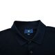BMW STUDIO【15%桑蚕丝】宝马男装春秋长袖POLO领舒适套头毛衣男 NAVY XL