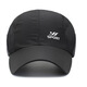 
Spring and summer outdoor quick-drying fabric sports hat for men and women thin breathable sunshade mesh baseball cap hid blue adjustable