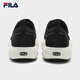 斐乐（FILA）官方男鞋ROCK岩石鞋帆布鞋新款时尚休闲鞋 黑-BK 41