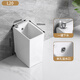 Fenglanqing household ceramic mop pool large and small size narrow length 20cm mop pool balcony bathroom high-foot mop basin mop pool L20 (length 20 width 30 height 40)